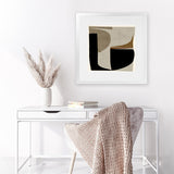 Shop Remix (Square) Art Print-Abstract, Black, Brown, Dan Hobday, Square, View All-framed painted poster wall decor artwork