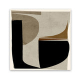 Shop Remix (Square) Art Print-Abstract, Black, Brown, Dan Hobday, Square, View All-framed painted poster wall decor artwork