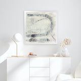 Shop Respond (Square) Art Print-Abstract, Dan Hobday, Neutrals, Square, View All-framed painted poster wall decor artwork