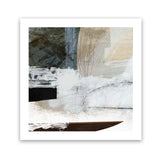 Shop Reach You (Square) Art Print-Abstract, Dan Hobday, Neutrals, Square, View All, White-framed painted poster wall decor artwork