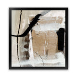 Shop Sentiment (Square) Art Print-Abstract, Brown, Dan Hobday, Square, View All-framed painted poster wall decor artwork