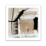 Shop Sentiment (Square) Art Print-Abstract, Brown, Dan Hobday, Square, View All-framed painted poster wall decor artwork