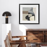 Shop Shades (Square) Art Print-Abstract, Black, Brown, Dan Hobday, Square, View All-framed painted poster wall decor artwork