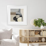 Shop Shades (Square) Art Print-Abstract, Black, Brown, Dan Hobday, Square, View All-framed painted poster wall decor artwork