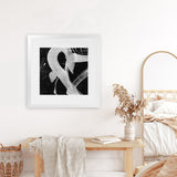 Shop Sinking (Square) Art Print-Abstract, Black, Dan Hobday, Square, View All-framed painted poster wall decor artwork