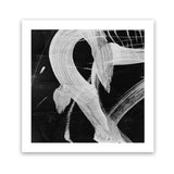 Shop Sinking (Square) Art Print-Abstract, Black, Dan Hobday, Square, View All-framed painted poster wall decor artwork