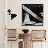 Shop Sinking 2 (Square) Canvas Art Print-Abstract, Black, Dan Hobday, Square, View All-framed wall decor artwork