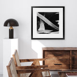 Shop Sinking 2 (Square) Art Print-Abstract, Black, Dan Hobday, Square, View All-framed painted poster wall decor artwork