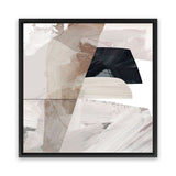 Shop Smooth (Square) Canvas Art Print-Abstract, Brown, Dan Hobday, Neutrals, Square, View All-framed wall decor artwork