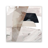Shop Smooth (Square) Canvas Art Print-Abstract, Brown, Dan Hobday, Neutrals, Square, View All-framed wall decor artwork