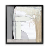 Shop Soft Neutral (Square) Art Print-Abstract, Dan Hobday, Neutrals, Square, View All-framed painted poster wall decor artwork