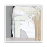 Shop Soft Neutral (Square) Canvas Art Print-Abstract, Dan Hobday, Neutrals, Square, View All-framed wall decor artwork