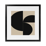 Shop Someone (Square) Art Print-Abstract, Black, Brown, Dan Hobday, Square, View All-framed painted poster wall decor artwork