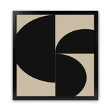 Shop Someone (Square) Art Print-Abstract, Black, Brown, Dan Hobday, Square, View All-framed painted poster wall decor artwork