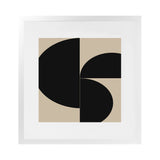 Shop Someone (Square) Art Print-Abstract, Black, Brown, Dan Hobday, Square, View All-framed painted poster wall decor artwork