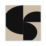 Shop Someone (Square) Art Print-Abstract, Black, Brown, Dan Hobday, Square, View All-framed painted poster wall decor artwork