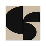 Shop Someone (Square) Canvas Art Print-Abstract, Black, Brown, Dan Hobday, Square, View All-framed wall decor artwork