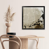 Shop Step Closer (Square) Art Print-Abstract, Brown, Dan Hobday, Square, View All-framed painted poster wall decor artwork