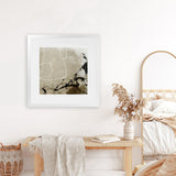 Shop Step Closer (Square) Art Print-Abstract, Brown, Dan Hobday, Square, View All-framed painted poster wall decor artwork