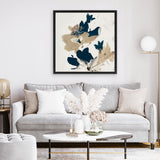 Shop Summer View 1 (Square) Canvas Art Print-Abstract, Blue, Brown, Dan Hobday, Square, View All-framed wall decor artwork