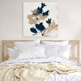 Shop Summer View 1 (Square) Canvas Art Print-Abstract, Blue, Brown, Dan Hobday, Square, View All-framed wall decor artwork