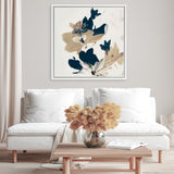 Shop Summer View 1 (Square) Canvas Art Print-Abstract, Blue, Brown, Dan Hobday, Square, View All-framed wall decor artwork