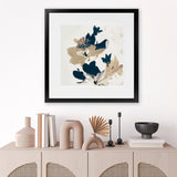 Shop Summer View 1 (Square) Art Print-Abstract, Blue, Brown, Dan Hobday, Square, View All-framed painted poster wall decor artwork