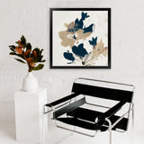 Shop Summer View 1 (Square) Art Print-Abstract, Blue, Brown, Dan Hobday, Square, View All-framed painted poster wall decor artwork