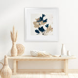 Shop Summer View 1 (Square) Art Print-Abstract, Blue, Brown, Dan Hobday, Square, View All-framed painted poster wall decor artwork