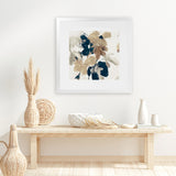 Shop Summer View 2 (Square) Art Print-Abstract, Blue, Brown, Dan Hobday, Square, View All-framed painted poster wall decor artwork