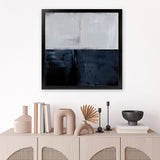 Shop Take Hold (Square) Art Print-Abstract, Blue, Dan Hobday, Grey, Square, View All-framed painted poster wall decor artwork