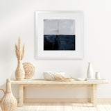 Shop Take Hold (Square) Art Print-Abstract, Blue, Dan Hobday, Grey, Square, View All-framed painted poster wall decor artwork