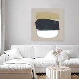 Shop Toned (Square) Canvas Art Print-Abstract, Brown, Dan Hobday, Square, View All-framed wall decor artwork