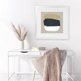 Shop Toned (Square) Art Print-Abstract, Brown, Dan Hobday, Square, View All-framed painted poster wall decor artwork