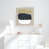 Shop Toned (Square) Art Print-Abstract, Brown, Dan Hobday, Square, View All-framed painted poster wall decor artwork