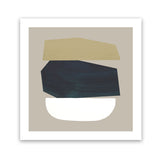 Shop Toned (Square) Art Print-Abstract, Brown, Dan Hobday, Square, View All-framed painted poster wall decor artwork