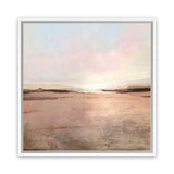 Shop New Dawn (Square) Canvas Art Print-Abstract, Brown, Dan Hobday, Orange, Square, View All-framed wall decor artwork