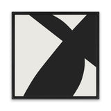 Shop Minimal Black 2 (Square) Canvas Art Print-Abstract, Black, Dan Hobday, Square, View All-framed wall decor artwork