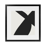 Shop Minimal Black 2 (Square) Art Print-Abstract, Black, Dan Hobday, Square, View All-framed painted poster wall decor artwork