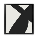 Shop Minimal Black 2 (Square) Art Print-Abstract, Black, Dan Hobday, Square, View All-framed painted poster wall decor artwork