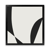 Shop Minimal Black 3 (Square) Art Print-Abstract, Black, Dan Hobday, Neutrals, Square, View All-framed painted poster wall decor artwork