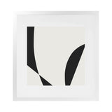 Shop Minimal Black 3 (Square) Art Print-Abstract, Black, Dan Hobday, Neutrals, Square, View All-framed painted poster wall decor artwork
