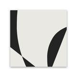 Shop Minimal Black 3 (Square) Canvas Art Print-Abstract, Black, Dan Hobday, Neutrals, Square, View All-framed wall decor artwork