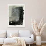 Shop Adored Canvas Art Print-Abstract, Black, Dan Hobday, Green, Portrait, Rectangle, View All-framed wall decor artwork