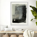 Shop Adored Canvas Art Print-Abstract, Black, Dan Hobday, Green, Portrait, Rectangle, View All-framed wall decor artwork