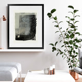 Shop Adored Art Print-Abstract, Black, Dan Hobday, Green, Portrait, Rectangle, View All-framed painted poster wall decor artwork