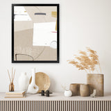 Shop Block Art Print-Abstract, Dan Hobday, Neutrals, Portrait, Rectangle, View All-framed painted poster wall decor artwork