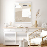 Shop Block Art Print-Abstract, Dan Hobday, Neutrals, Portrait, Rectangle, View All-framed painted poster wall decor artwork