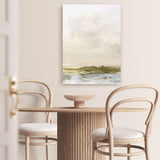 Shop Coastal Break Canvas Art Print-Abstract, Dan Hobday, Neutrals, Portrait, Rectangle, View All-framed wall decor artwork