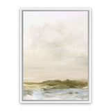 Shop Coastal Break Canvas Art Print-Abstract, Dan Hobday, Neutrals, Portrait, Rectangle, View All-framed wall decor artwork